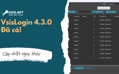 Cập Nhật Mới: vsislogin 4.3.0 – Tăng Cường Hiệu Suất và Trải Nghiệm Người Dùng